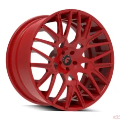 red forgiato rims 22 for sale