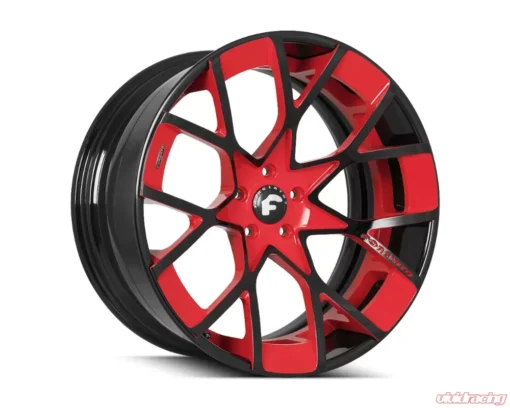 red and black 32 inch forgiato rims for sale