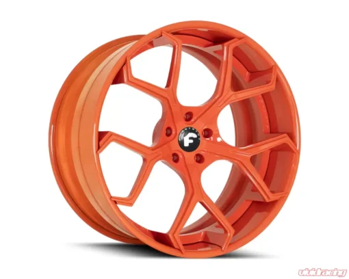 orange forgiatos rims for sale