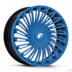 blue forgiatos rims